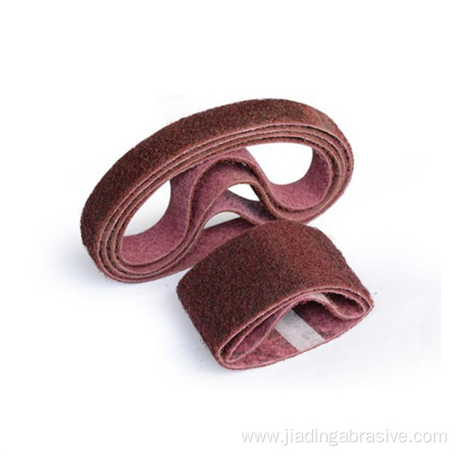 non-woven nylon abrasive sanding belts for polishing